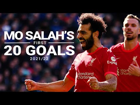 Les 20 buts de Mo Salah en Premier League lors de la saison 2020/21 jusqu'à présent pour Liverpool