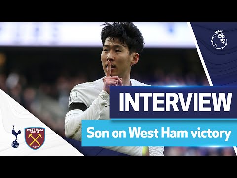 Heung-Min Son sur une victoire massive contre West Ham !  |  ENTRETIEN