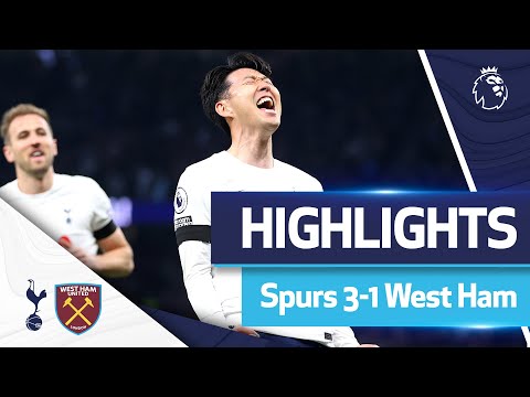 Heung-Min Son marque DEUX FOIS dans l'ÉNORME victoire du derby de Londres !  |  POINTS FORTS |  Spurs 3-1 West Ham