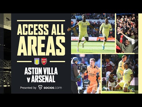 ACCÉDER À TOUS LES ESPACES |  Aston Villa contre Arsenal (0-1) |  Images inédites, coulisses et plus