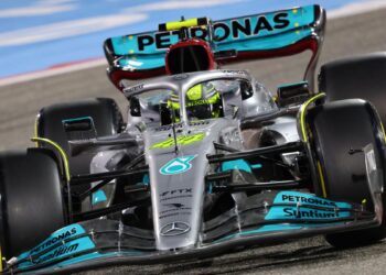 F1 GP Bahreïn, car Mercedes monte l’ancien fond sur le W13