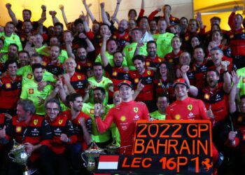 la signature de Cardile, Gualtieri et Sanchez en F1-75