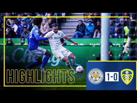 Temps forts : Leicester City 1-0 Leeds United |  première ligue