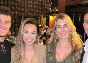 Thiago de Liverpool profite d’une soirée avec l’ex-Red Coutinho