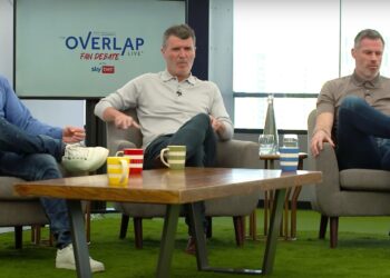 La réaction notée x de Carragher à l’affirmation de Neville sur Ronaldo