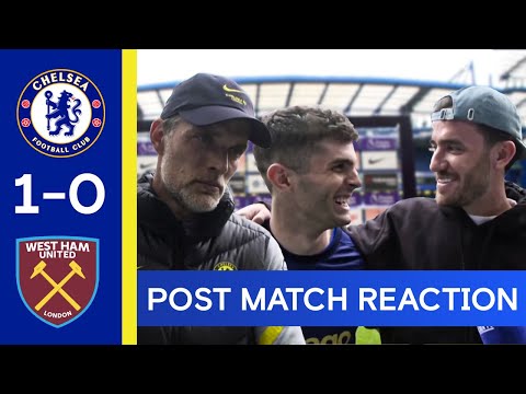 Tuchel & Pulisic réagissent à Big Win ft. Chilwell !  |  Chelsea 1-0 West Ham |  Réaction après le match