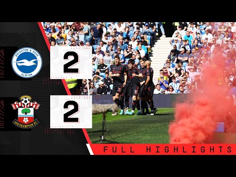 FAITS SAILLANTS : Brighton & Hove Albion 2-2 Southampton | première ligue