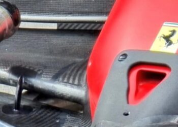 F1 Ferrari, voici les nouveaux capteurs laser de l’aile avant