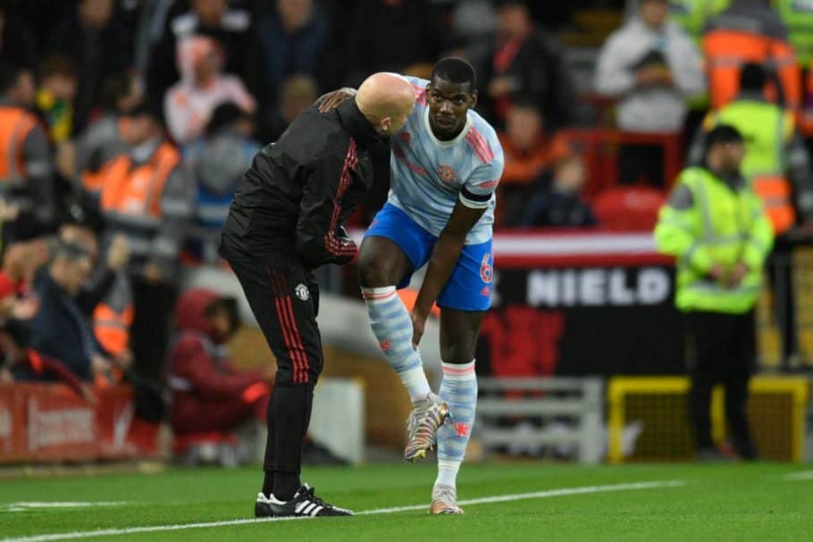 Paul Pogba accusé d'avoir simulé une blessure après le mauvais départ de Manchester United contre Liverpool
