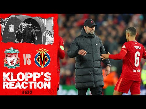 RÉACTION DE KLOPP : Victoire au match aller, Sadio Mane et le Ballon d'Or !  |  LIVERPOOL VS VILLARREAL