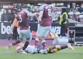 (Vidéo) Les bottes Aaron Cresswell de West Ham ont ancré Richarlison dans les côtes
