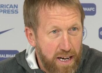(Vidéo) Graham Potter qualifie Liverpool et City de « les deux plus grandes équipes de cette époque »