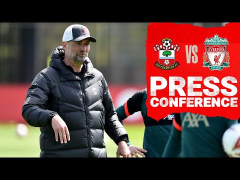 Conférence de presse d'avant-match de Jürgen Klopp |  Southampton