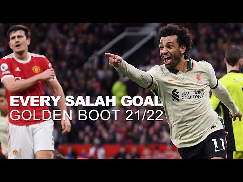 CHAQUE BUT SALAH |  Soulier d'Or Premier League 2021/22