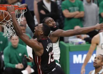 Playoffs Nba: Miami passe 2-1 sur Boston, Adebayo dévastateur