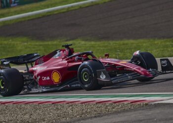 Ferrari a également testé les pneus 2023