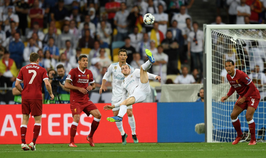 Gareth Bale marque contre Liverpool