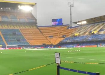 Les arbitres restent satisfaits de l’état du terrain de Villarreal