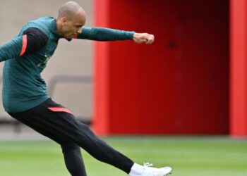 Fabinho est de retour en plein entraînement à Liverpool