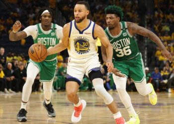 Finales Nba, Golden State Warriors-Boston Celtics 107-88, série 1-1