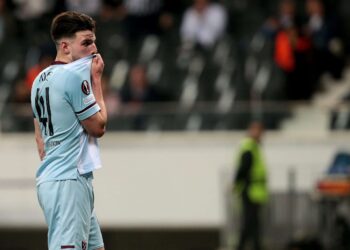 Declan Rice découvre la durée de son interdiction européenne