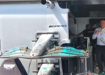 F1 GP France, Mercedes avec un nouveau nez pour éliminer le marsouinage
