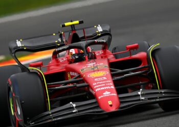 GP F1 Belgique, Verstappen est le plus rapide en qualifications, mais Sainz part en pole