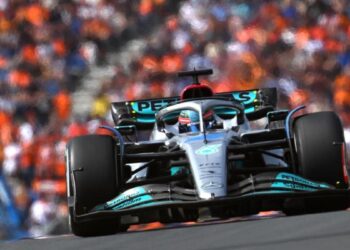 F1 GP Holland aux premiers essais libres meilleur temps de Russell, Verstappen en difficulté