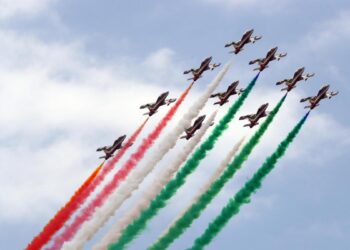 F1 GP Monza, Frecce Tricolori survolera la grille avant le départ