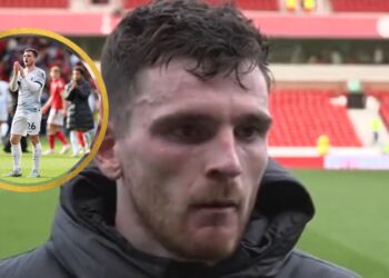 Robertson sur l’incapacité de Liverpool à convertir des « occasions massives »