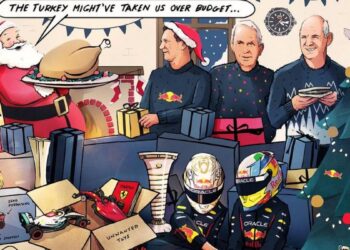 F1 Red Bull : Vœux de Noël avec blagues sur Mercedes et Ferrari