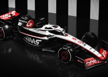F1 New Haas 2023, a présenté la livrée du VF23