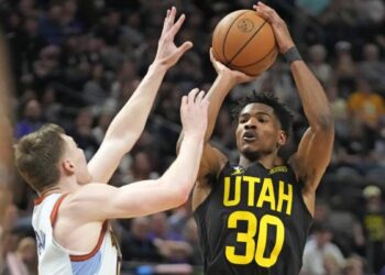 Basket, Nba : Fontecchio marque 15 points, le Jazz bat les Nuggets