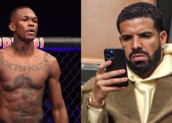 Drake parie 1,4 million de dollars sur l’UFC 287 dont Israel Adesanya par KO