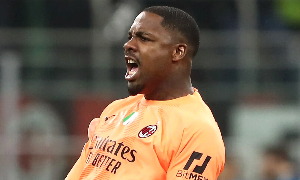 Mike Maignan Gardien de l'AC Milan
