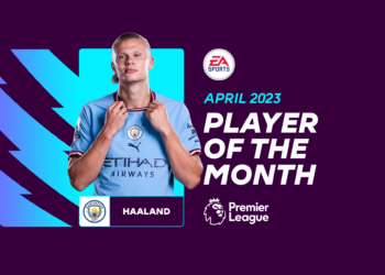Haaland remporte le prix EA SPORTS du joueur du mois