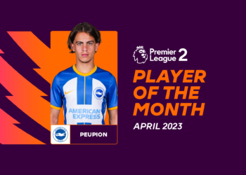 Peupion nommé joueur PL2 du mois d'avril