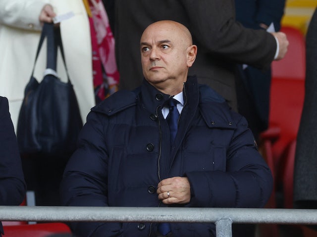 Le président de Tottenham Hotspur, Daniel Levy, est photographié avant le match du 18 mars 2023