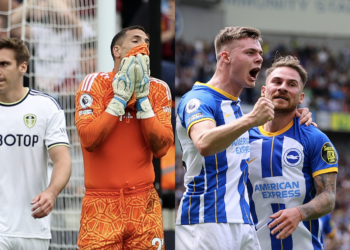 Leeds au bord de la relégation alors que Brighton sécurise l'Europe