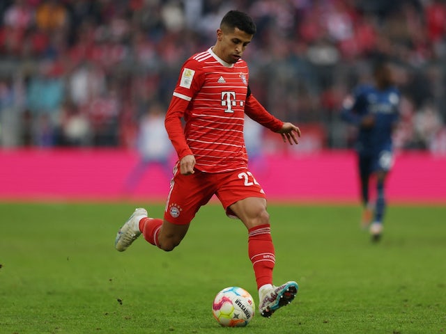 Joao Cancelo du Bayern Munich en action le 11 février 2023