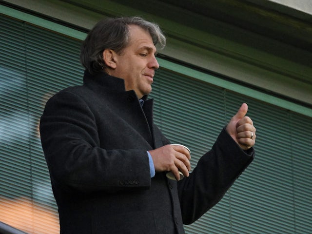 Todd Boehly, copropriétaire et président de Chelsea, avant le match du 18 avril 2023