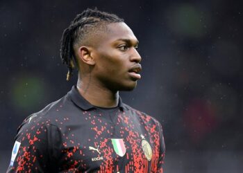 Rafael Leao de l'AC Milan photographié le 26 février 2023