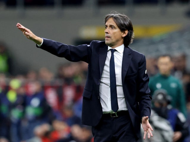 L'entraîneur de l'Inter Milan Simone Inzaghi le 10 mai 2023