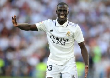 Ferland Mendy du Real Madrid photographié le 3 septembre 2022
