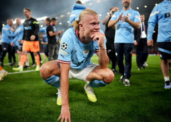 Émotion brute : les célébrations de Man City en 10 photos