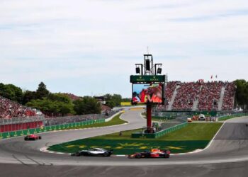 F1 GP Canada, en roulant sur la piste Gilles Villeneuve