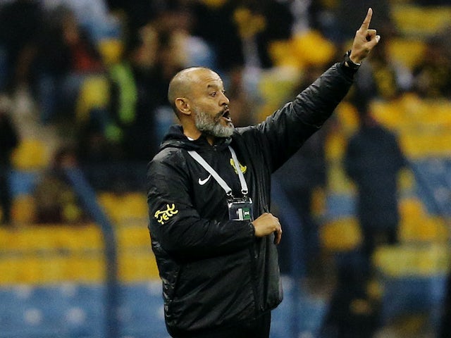 L'entraîneur d'Al Ittihad Nuno Espirito Santo le 26 janvier 2023