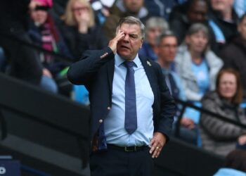 Sam Allardyce en charge de Leeds United le 6 mai 2023