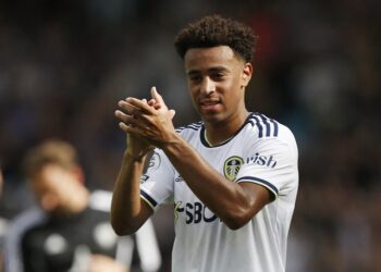 Tyler Adams en action pour Leeds United le 6 août 2022