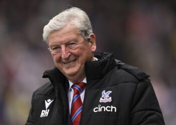 Le manager de Crystal Palace, Roy Hodgson, avant le match du 13 mai 2023